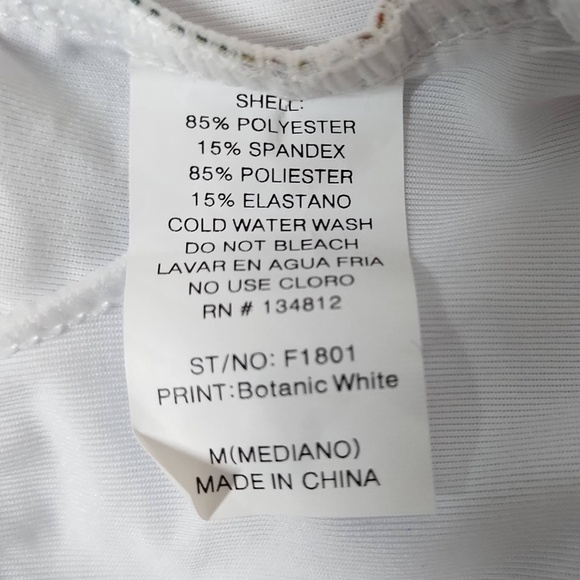 Marina West Swim One piece swimsuit Sz M - Picture 4 of 7